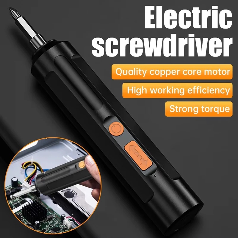 Electric Screwdriver Rechargeable Usb - Elektryczny wkrętak akumulatorowy, bezprzewodowy wkrętak o