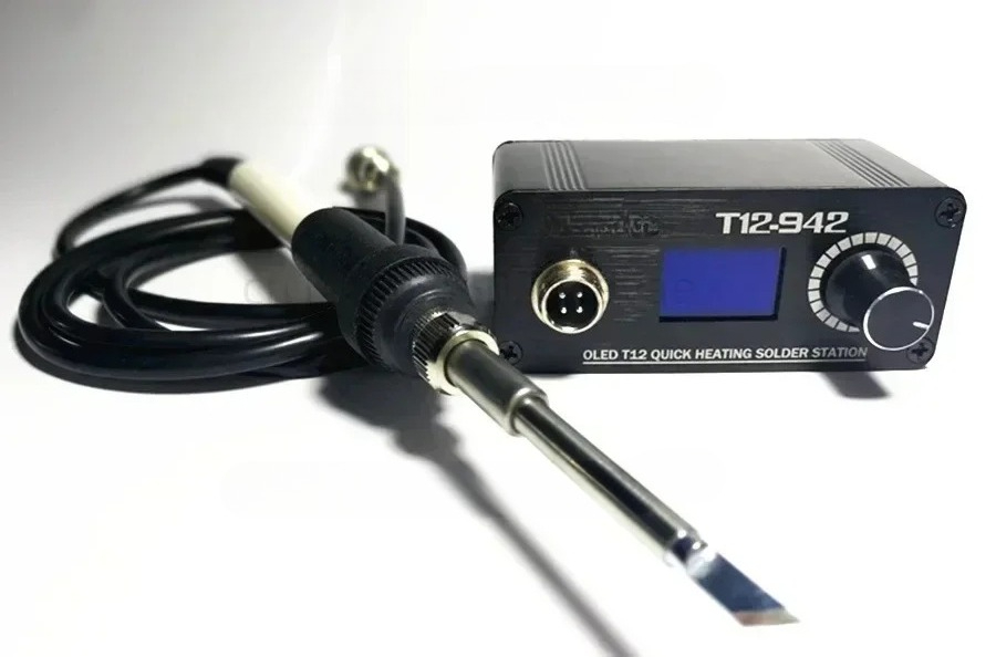 Digital Soldering Station T12 - MINI T12 STC OLED Cyfrowa Stacja