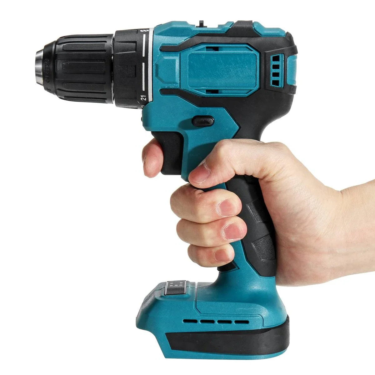 Brushless Cordless Electric Drill 18V - Wiertarka elektryczna 18V 90N.m Bezprzewodowa Bezszczotkowa