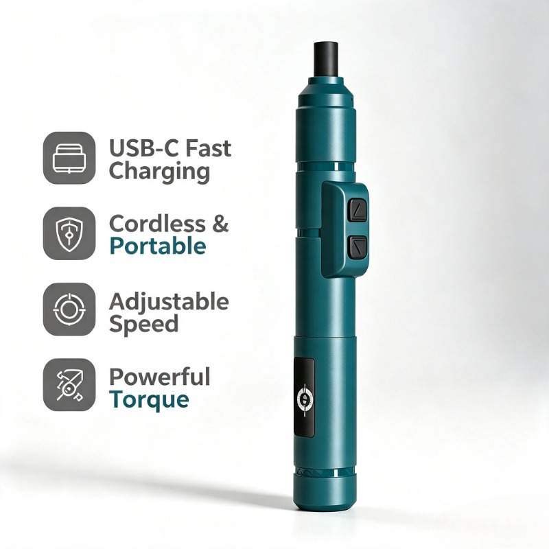 Electric Screwdriver Rechargeable Usb - Mini wiertarka elektryczna 3,6 V, bezprzewodowa,