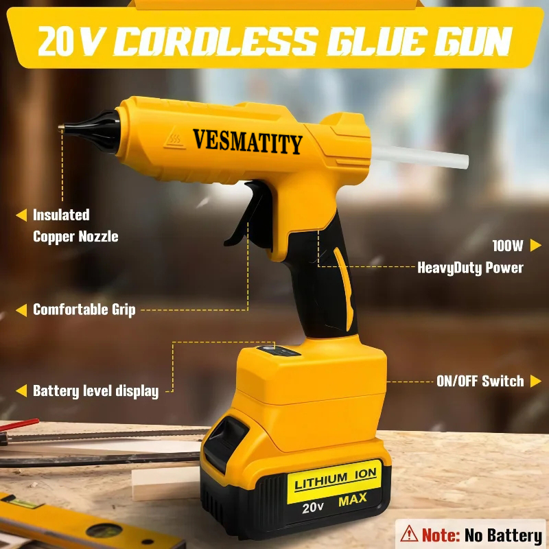 Ręczny elektryczny wielofunkcy – Hot Melt Glue Gun Cordless recenzja i cena