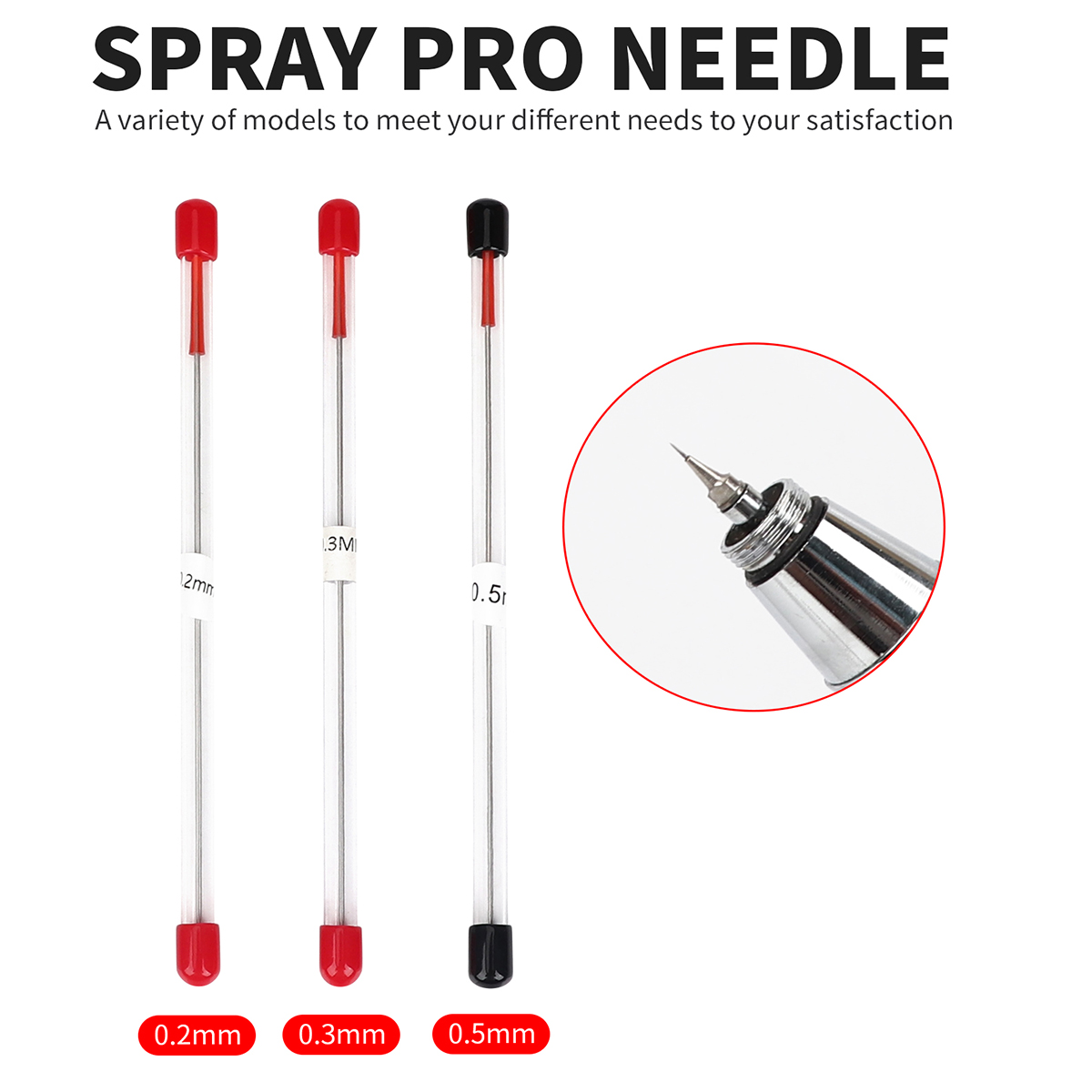 3 sztuk zestaw 0.2/0.3/0.5mm d – Airbrush Kit With Mini Compressor recenzja i cena