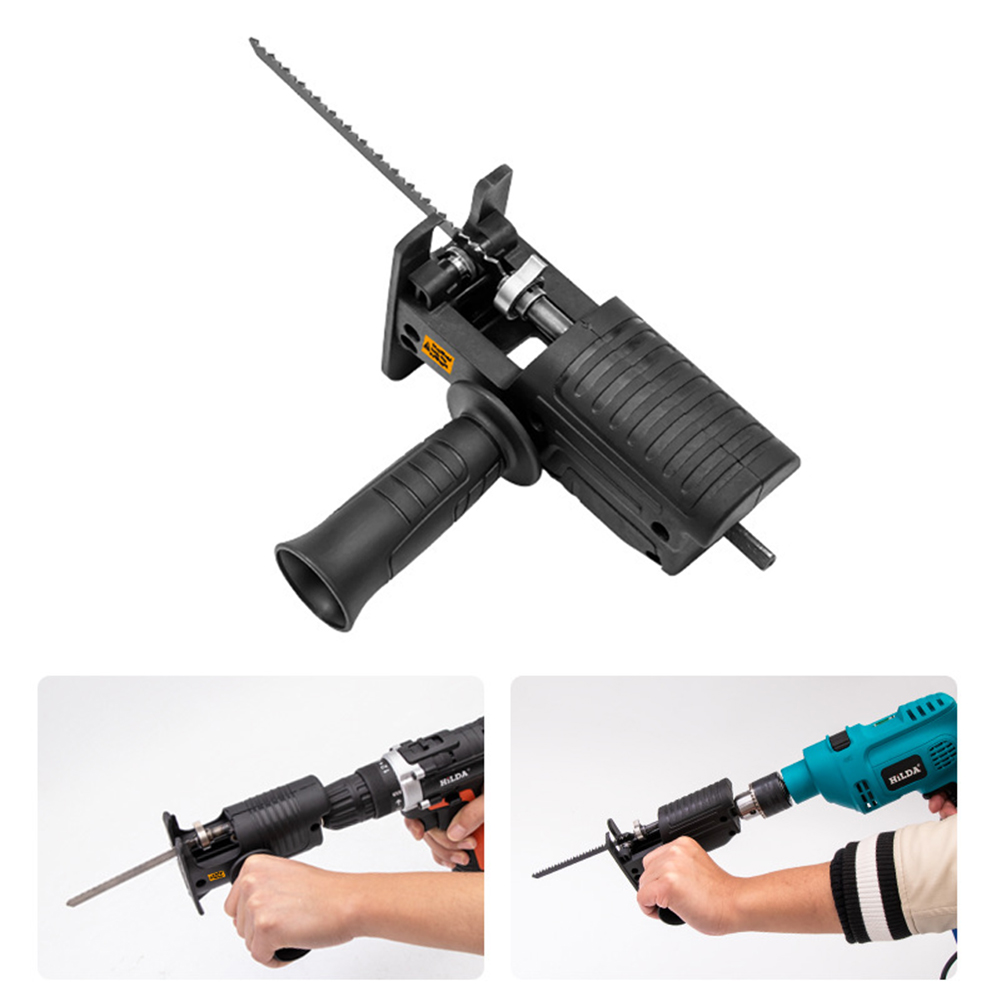 Przenośny adapter do piły szab – Reciprocating Saw Attachment Drill recenzja i cena