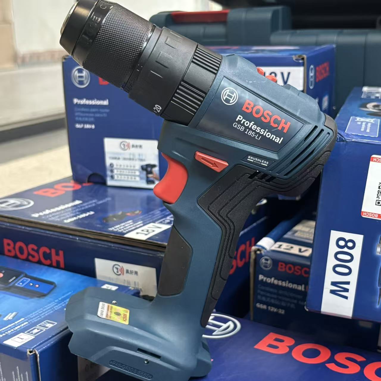BOSCH GSB 185-LI Bezszczotkowy – Brushless Cordless Electric Drill 18V recenzja i cena