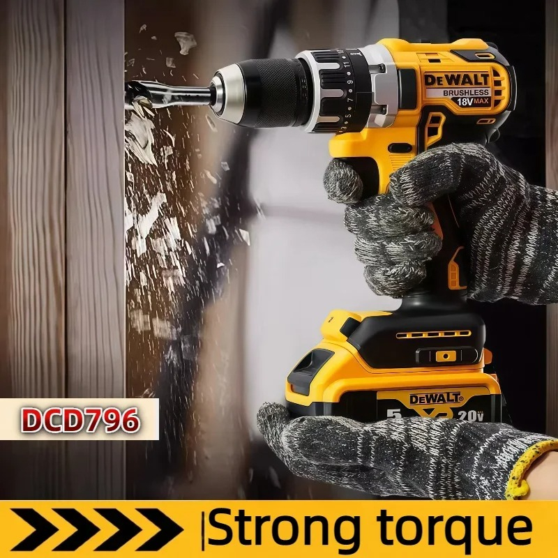 Wiertarko-wkrętarka akumulator – Brushless Cordless Electric Drill 18V recenzja i cena