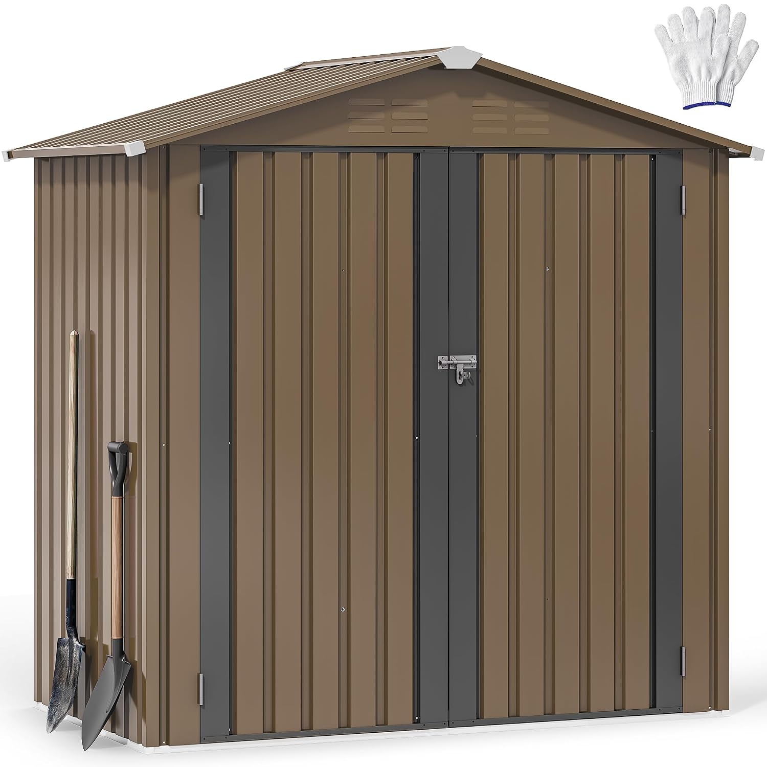 Metalowy schowek ogrodowy 6x4  – Garden Tools recenzja i cena