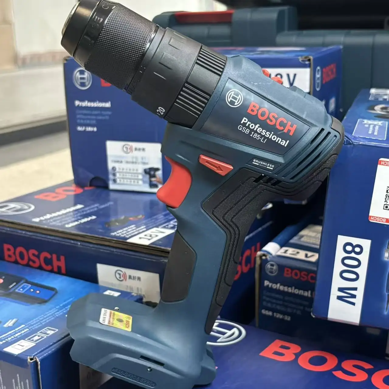 BOSCH GSB 185-LI Bezszczotkowy – Brushless Cordless Electric Drill 18V recenzja i cena