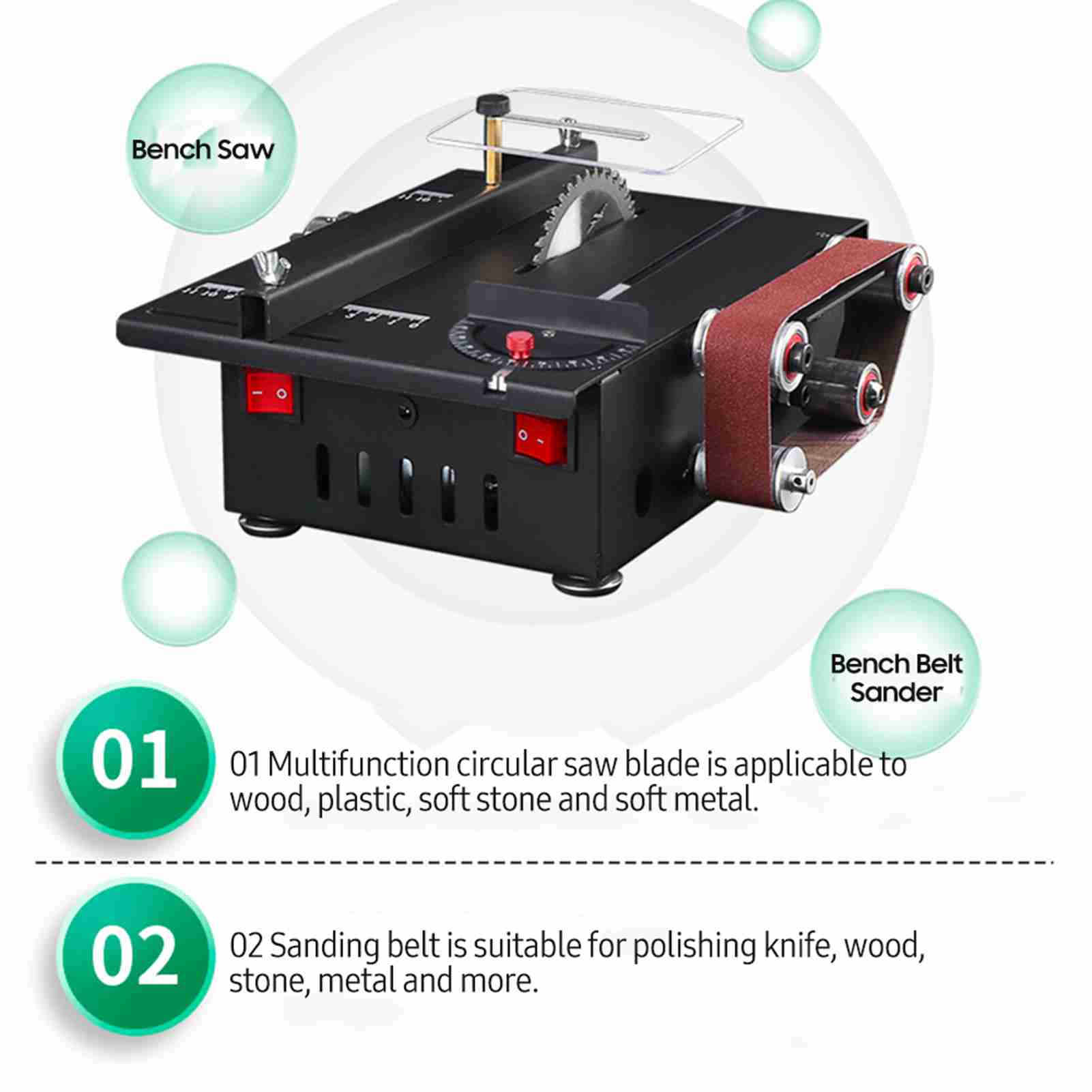 Minipilarka stołowa 200W i szl – Mini Table Saw For Woodworking recenzja i cena