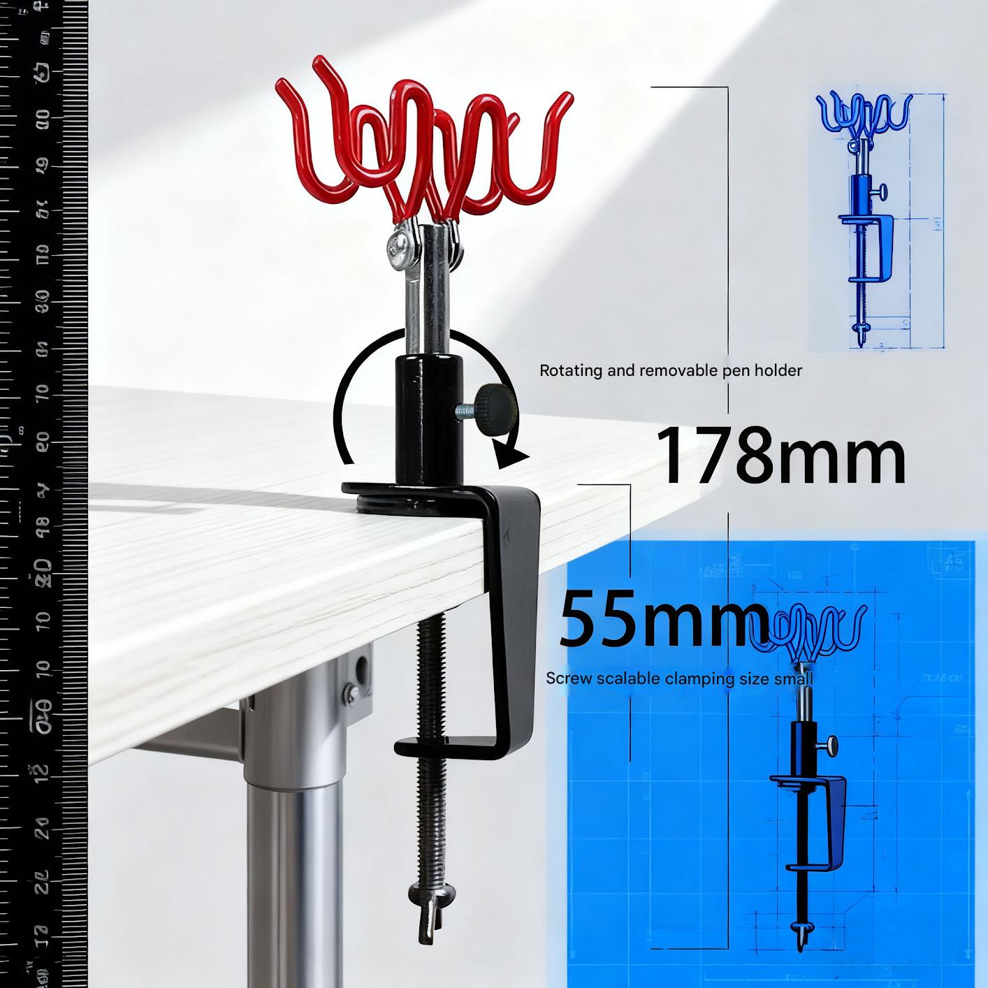 Zestaw stojaka grawitacyjnego  – Airbrush Kit With Mini Compressor recenzja i cena