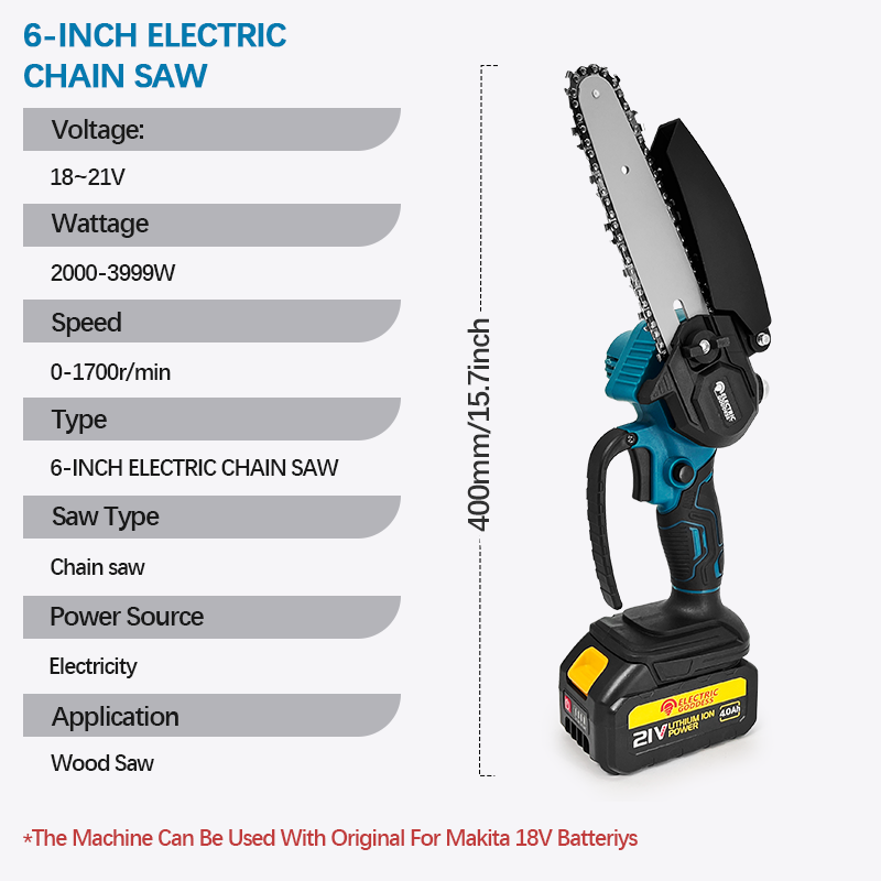 Mini pilarka łańcuchowa akumul – Mini Electric Chainsaw 6 Inch recenzja i cena