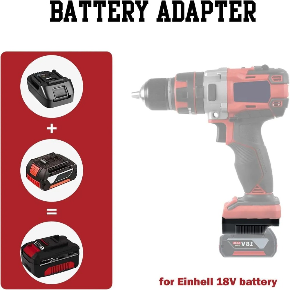 Adapter baterii BS18EIN do aku – Brushless Cordless Electric Drill 18V recenzja i cena