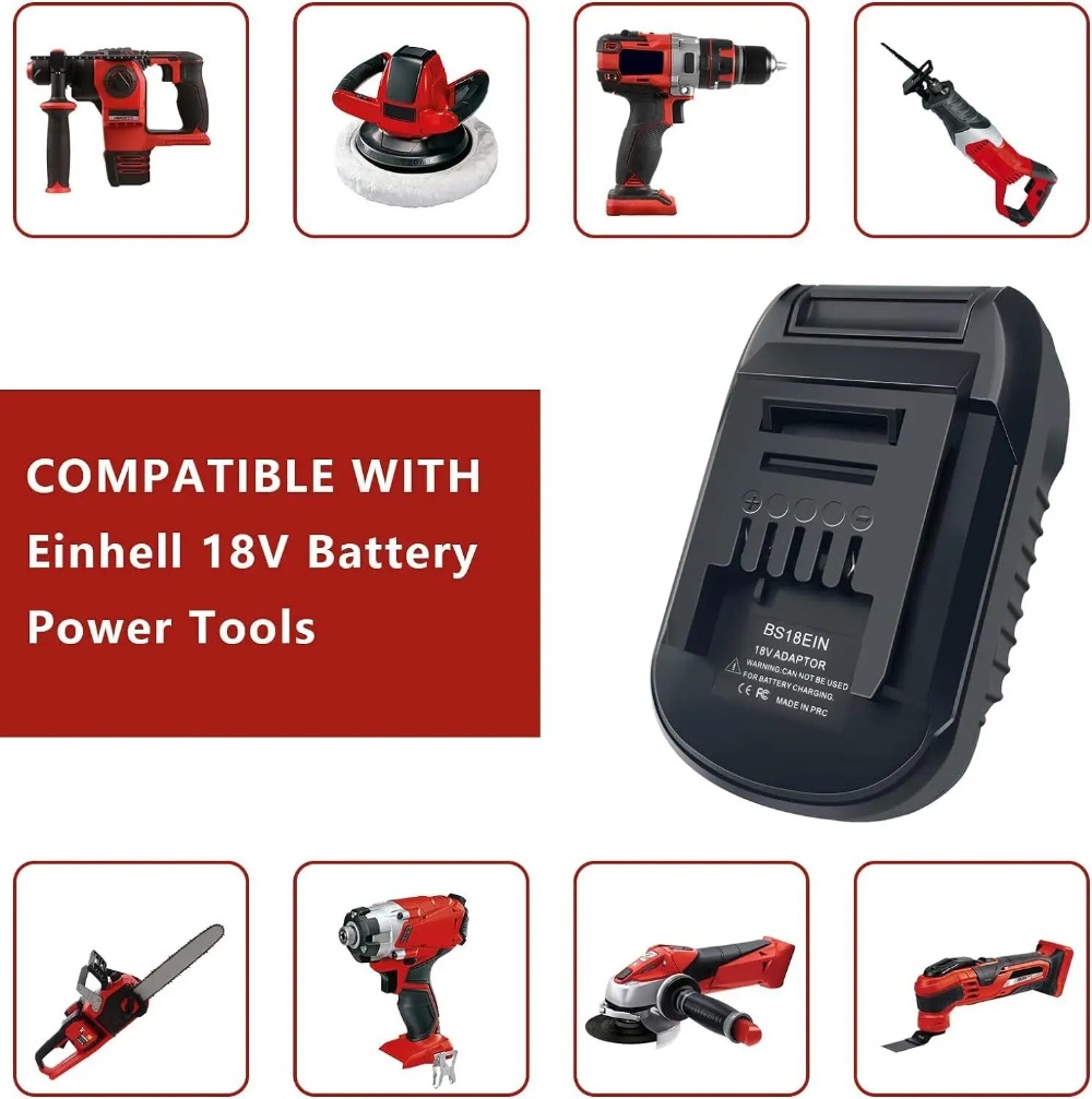 Adapter baterii BS18EIN do aku – Brushless Cordless Electric Drill 18V recenzja i cena