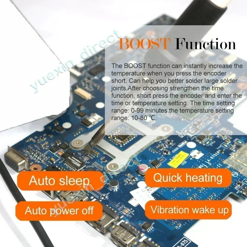 Cyfrowa lutownica T12 bezprzew – Digital Soldering Station T12 recenzja i cena