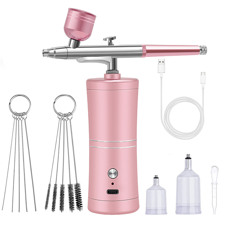 Przenośny akumulatorowy bezprz – Airbrush Kit With Mini Compressor recenzja i cena