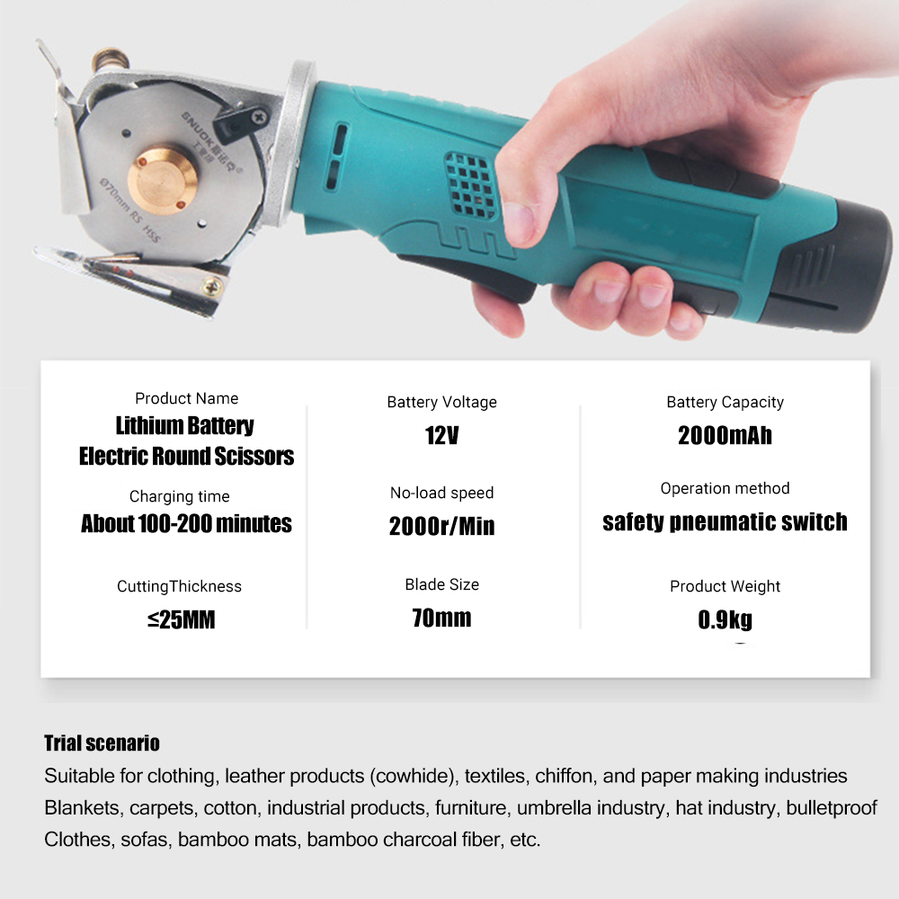 Elektryczne nożyczki okrągłe 1 – Cordless Rotary Tool Kit Accessories recenzja i cena
