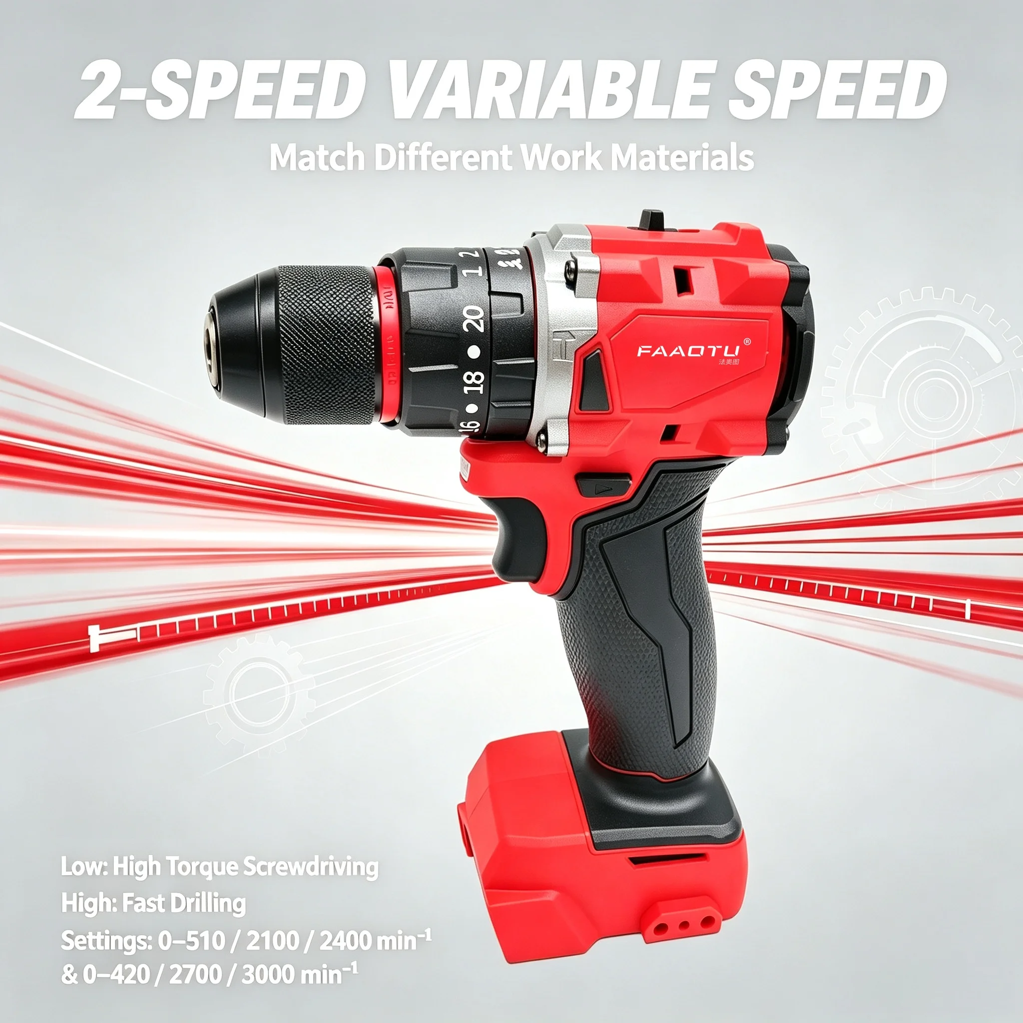 Wiertarko-wkrętarka udarowa ak – Brushless Cordless Electric Drill 18V recenzja i cena