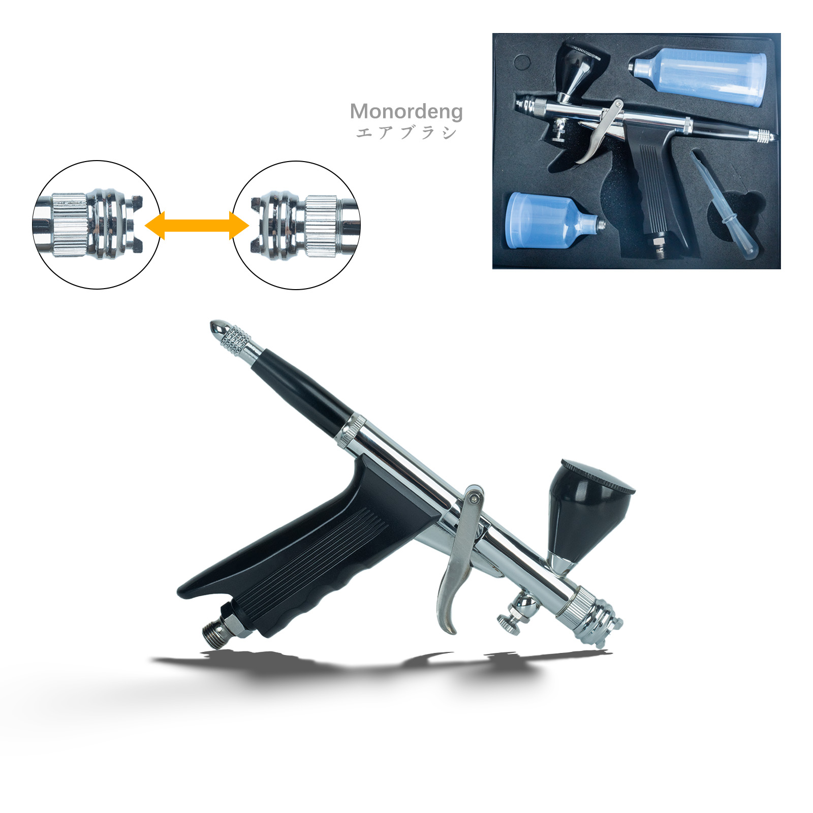 Zestaw do aerografii dwufunkcy – Airbrush Kit With Mini Compressor recenzja i cena
